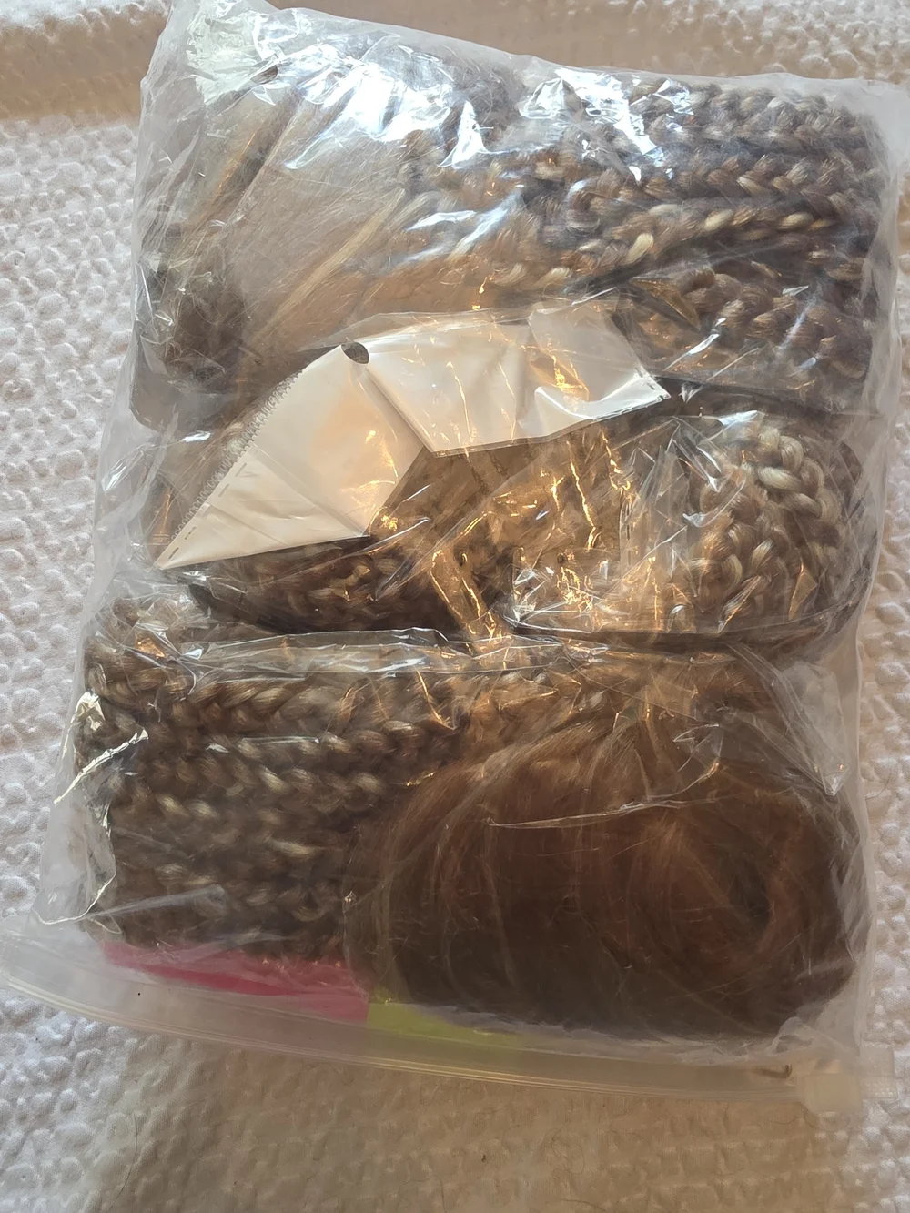 Curly Braiding Hair - Brown Blend X2 Packages So Totsl Of 6 Bundles